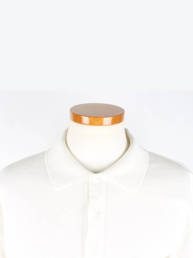 Half Damier Short Sleeve Collar T shirt XL - LOUIS VUITTON - BALAAN 2