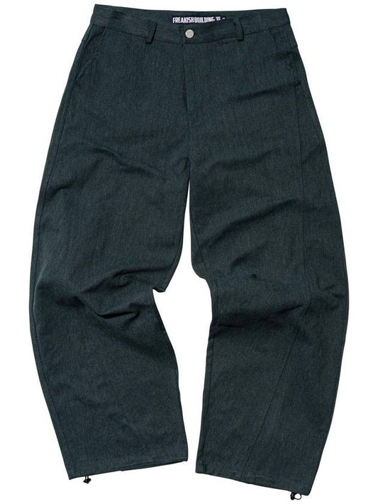 RIPPLE WIDE PANTS - FREAKISH BUILDING - BALAAN 1