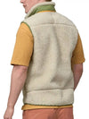 Classic Retro x Fleece Vest Dark Natural - PATAGONIA - BALAAN 4