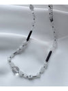 Necklace MOONBEAM White Moonstone Lumber - RUBATI - BALAAN 3