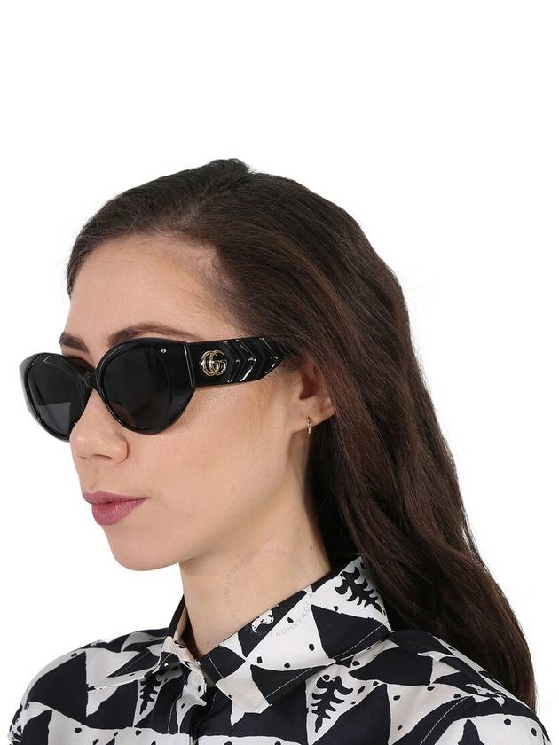 Women's Eyewear Cat Eye Sunglasses Black - GUCCI - BALAAN 3