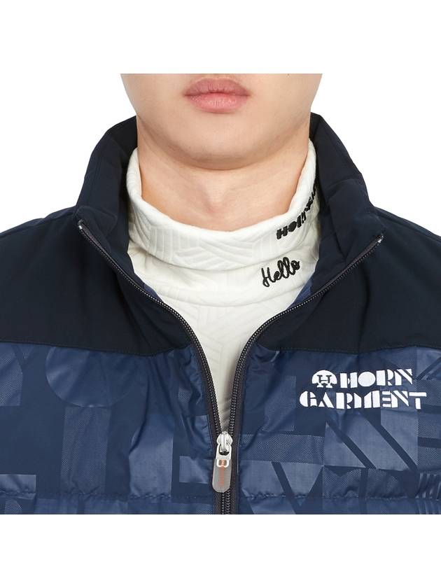 Golf Wear Men s Padded Vest HCM 2C AD07 NAVY - HORN GARMENT - BALAAN 8