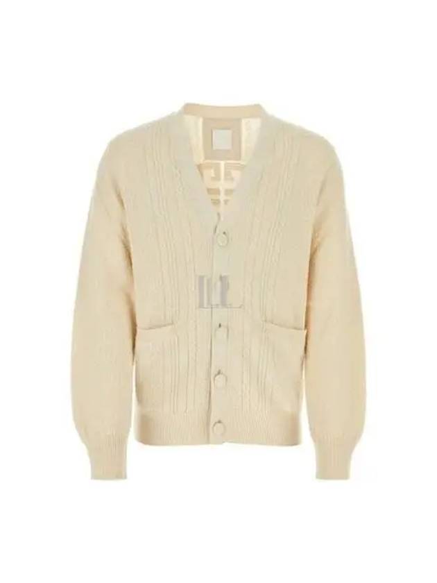 4G Cable Knit Cardigan Ivory - GIVENCHY - BALAAN 2