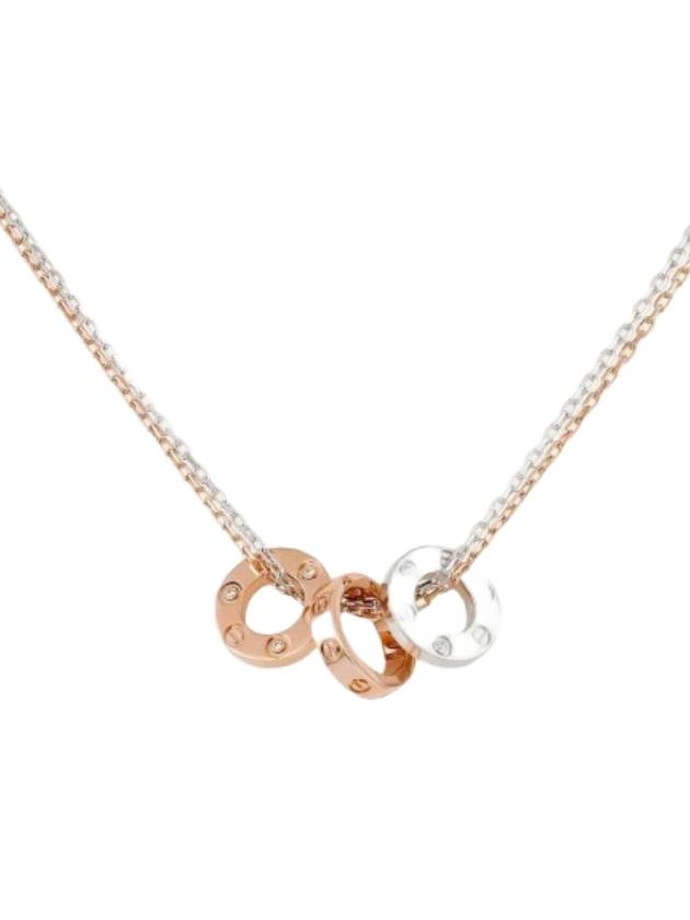 Love 6 Diamonds Necklace Gold - CARTIER - BALAAN 1