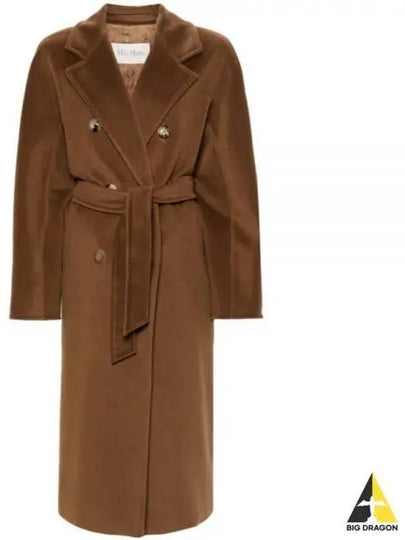 Madame Wool Cashmere Double Coat Tobacco - MAX MARA - BALAAN 2