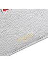Pebble Grain Leather 4 Bar Single Card Holder MAW220A 00198 - THOM BROWNE - BALAAN 4