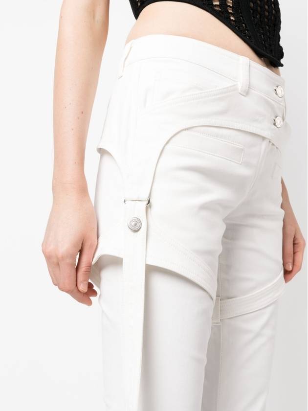 Courrèges Trousers White - COURREGES - BALAAN 4