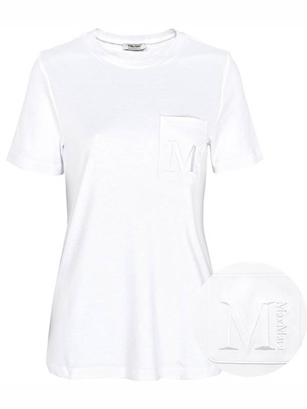 White Madera T Shirt 001 - MAX MARA - BALAAN 1