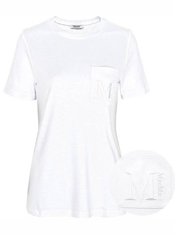 White Madera T Shirt 001 - MAX MARA - BALAAN 1