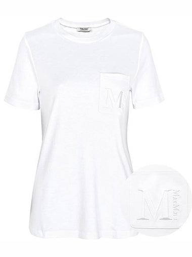 White Madera T Shirt 001 - MAX MARA - BALAAN 1