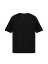 Staff Only Cotton Short Sleeve T-Shirt Black - FENDI - BALAAN 2