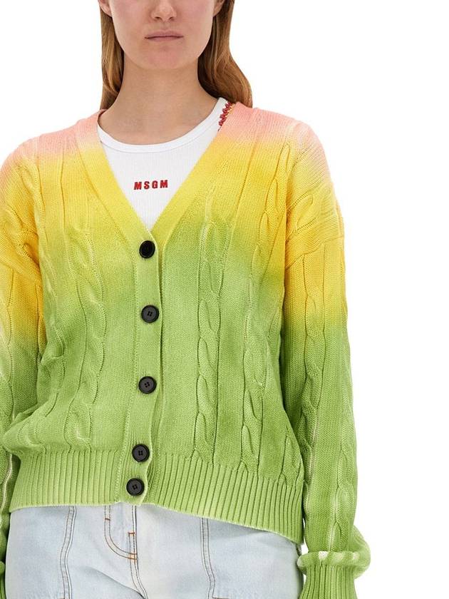 cable knit cardigan 3641MDM193247276 - MSGM - BALAAN 5