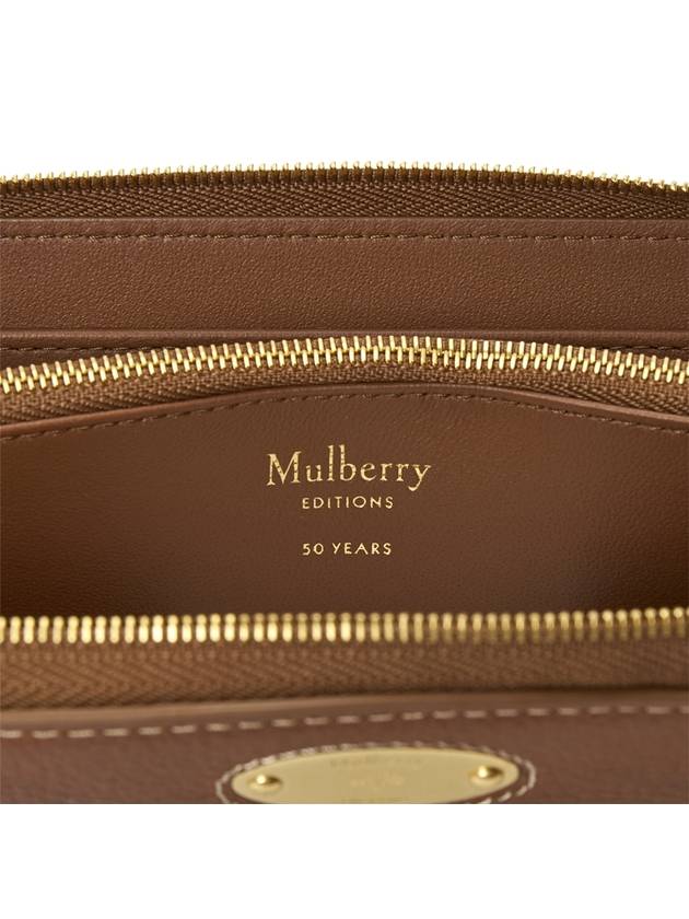 Plaque Zip Around Long Wallet RL7043 275 G110 - MULBERRY - BALAAN 9