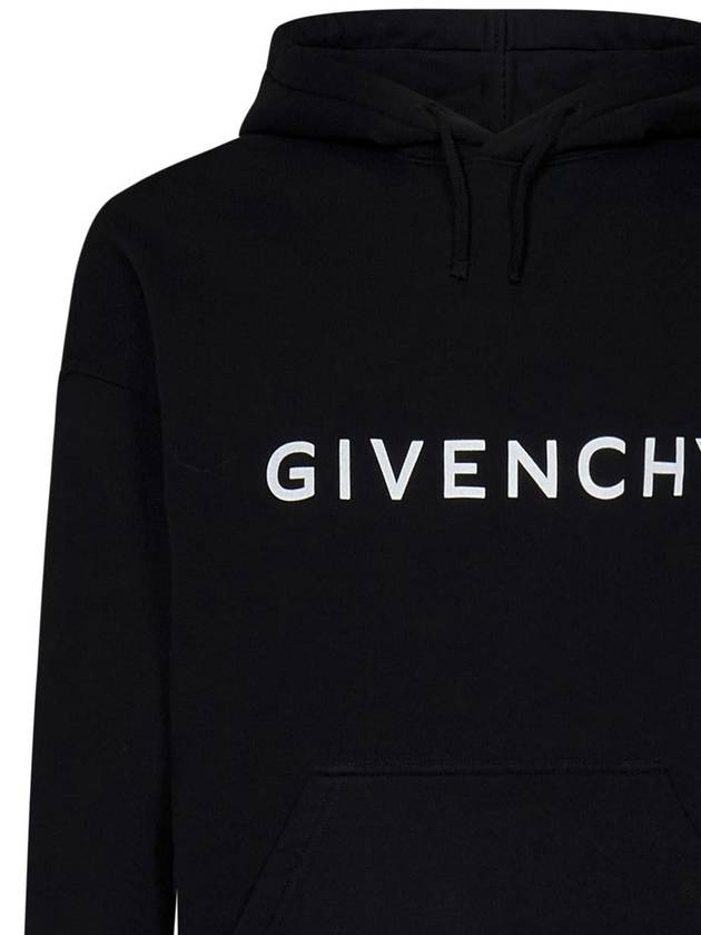 Archetype Cotton Hoodie Black - GIVENCHY - BALAAN 6