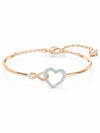 Hyperbola Infinity Heart Bangle Bracelet Gold - SWAROVSKI - BALAAN 1