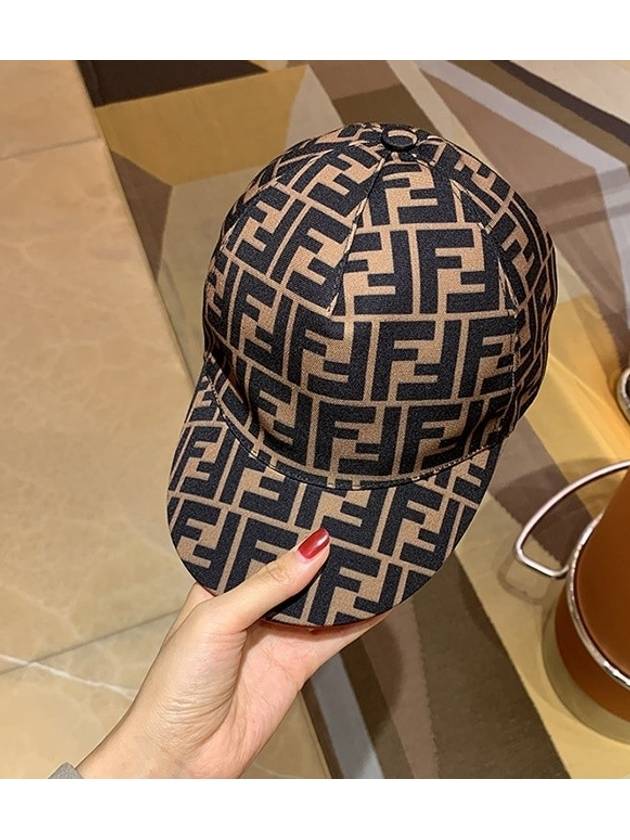 Llama FF logo ball cap - FENDI - BALAAN 8