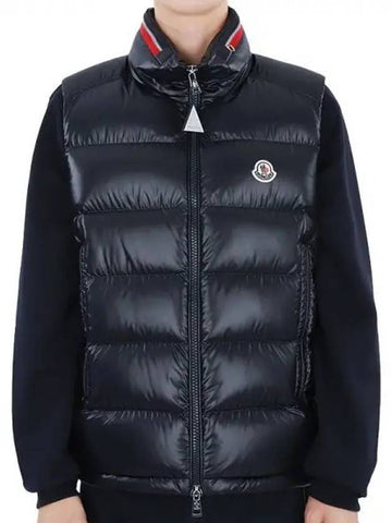 Men s OUSE Down Padded Vest Navy 1A00045 595ZJ 778 271489 1063820 - MONCLER - BALAAN 1