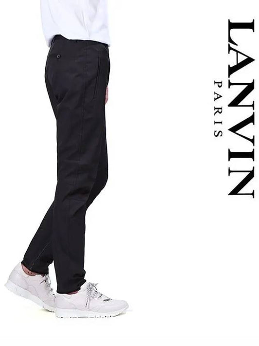 Men's Straight Pants Dark Grey - LANVIN - BALAAN 2