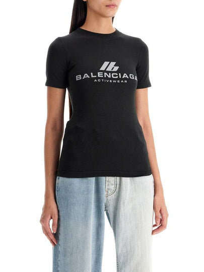 reflective logo t-shirt - BALENCIAGA - BALAAN 2