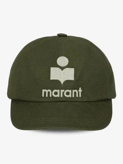 Tyron Logo Ball Cap Green - ISABEL MARANT - BALAAN 2