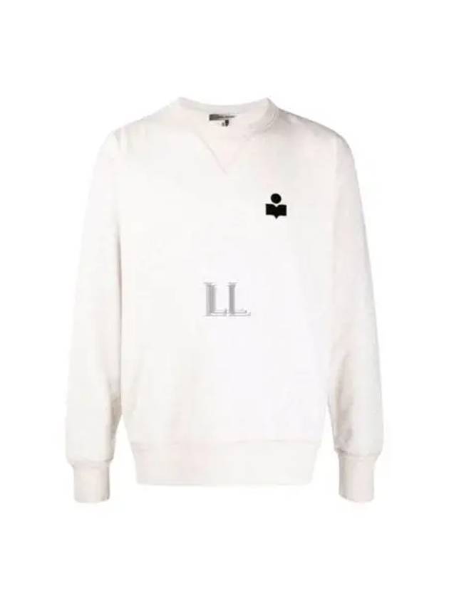 Mike Logo Cotton Sweatshirt White - ISABEL MARANT - BALAAN 2