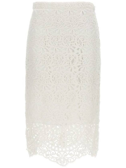 23 ss Lace Midi Skirt 8067787A1462 B0710227946 - BURBERRY - BALAAN 2