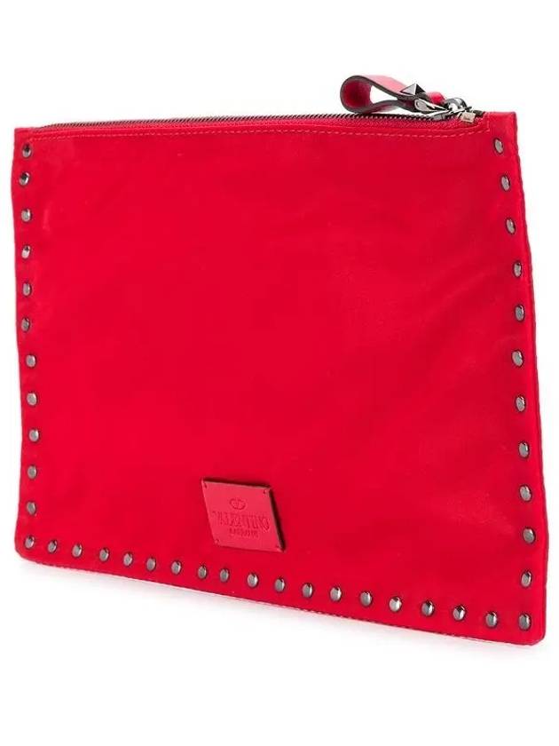 Rockstud Red Clutch SY0P0565NOV - VALENTINO - BALAAN 2