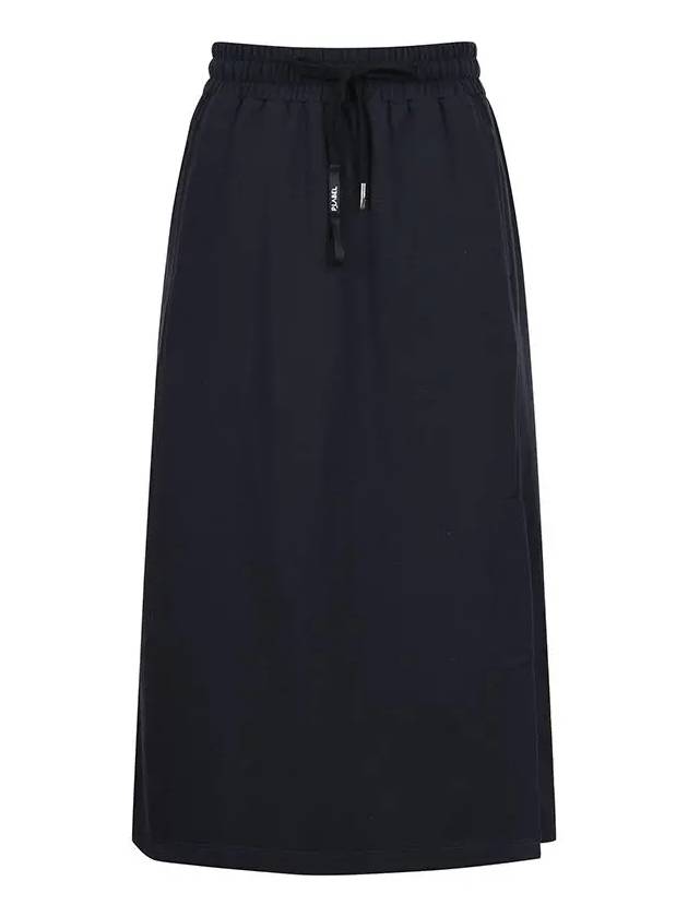 Slit Tape Jersey Skirt MW4MS412 - P_LABEL - BALAAN 2