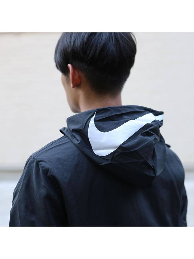 01861770010VIX Woosi Woven JacketBlack White - NIKE - BALAAN 7