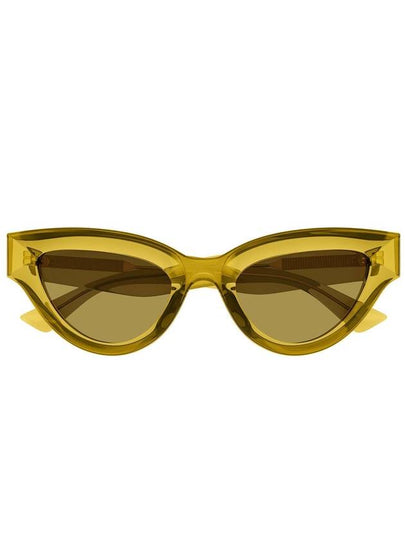 Sunglasses BV1249S 003 TRANSPARENT YELLOW - BOTTEGA VENETA - BALAAN 2