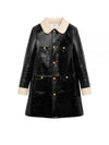 Babydoll leather coat - CELINE - BALAAN 2