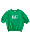 NEW PLAY GOLF Play Golf Volume Short Sleeve T-Shirt GREEN - MONBIRDIE GOLF - BALAAN 8