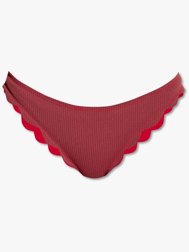 Marysia ‘Broadway’ Bikini Briefs, Women's, Burgundy - MARYSIA - BALAAN 1