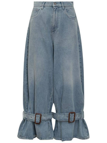 JW Anderson Jeans Buckled Cuff - JW ANDERSON - BALAAN 1