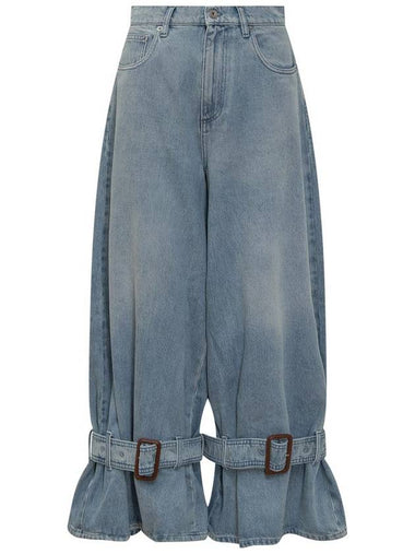 JW Anderson Jeans Buckled Cuff - JW ANDERSON - BALAAN 1