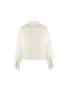 Relaxed Fitting Long Sleeve Shirt Cream - FABIANA FILIPPI - BALAAN 3