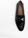 Paris Loafer Black Shoes Women s H201199Z - HERMES - BALAAN 9