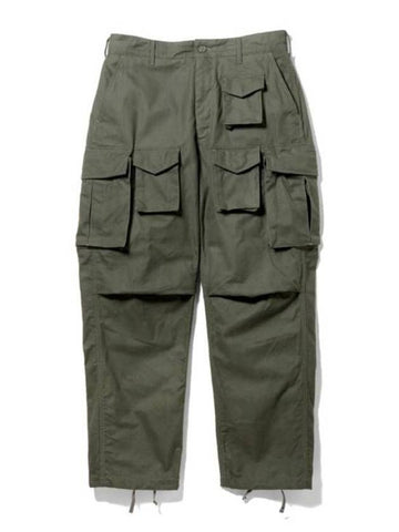 Straight Pants 24F1F016 PS317 BZ006 Olive - ENGINEERED GARMENTS - BALAAN 1