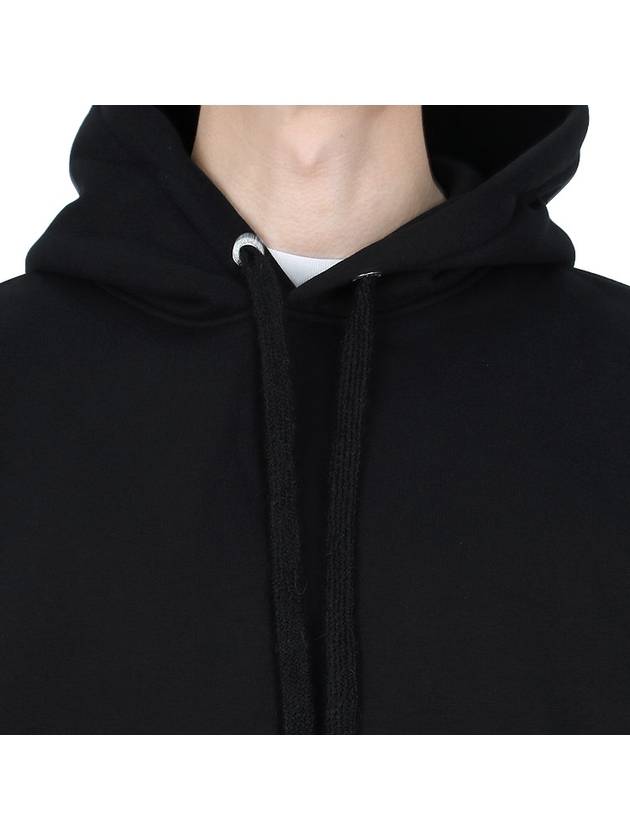 Label Hoodie Black - AMI - BALAAN 6