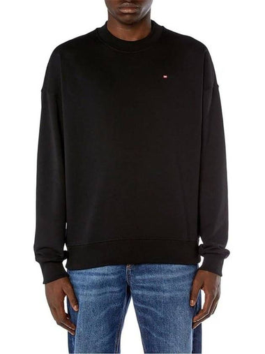 S Rob Crew Neck Sweatshirt Black - DIESEL - BALAAN 1