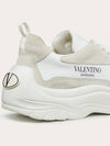 Gumboy Banshee Leather Low Top Sneakers White - VALENTINO - BALAAN 6