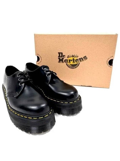 Quad Polished Smooth Loafers Black - DR. MARTENS - BALAAN 2