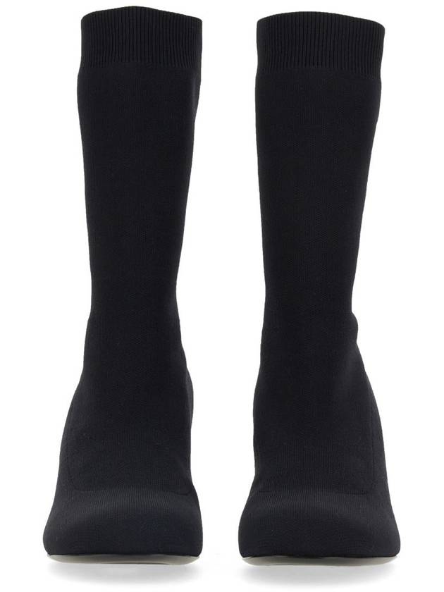 Shard Wedge Heel Long Boots Black - ALEXANDER MCQUEEN - BALAAN 6