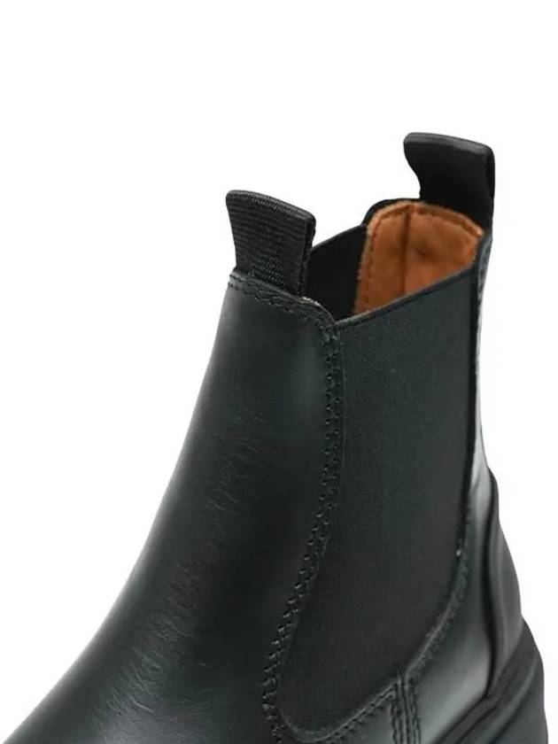 Chunky Sole Chelsea Boots Black - GANNI - BALAAN 7