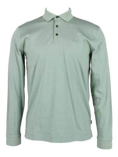 Green Pado 30 Polo Shirt 50468392 373 Embroidered Logo InterLOAKE Lock Cotton - HUGO BOSS - BALAAN 2