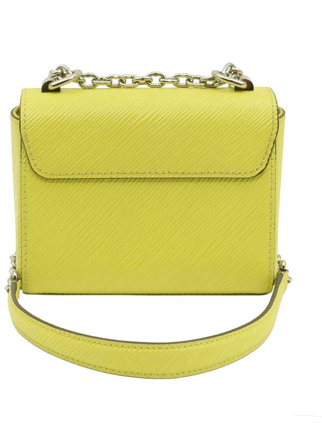 Neon Yellow Epi Leather Silver Twist Mini Chain Shoulder Bag M56119 - LOUIS VUITTON - BALAAN 3