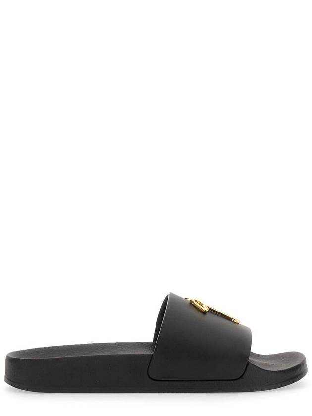 Giuseppe Zanotti Brett Slide Sandal With Logo - GIUSEPPE ZANOTTI - BALAAN 3