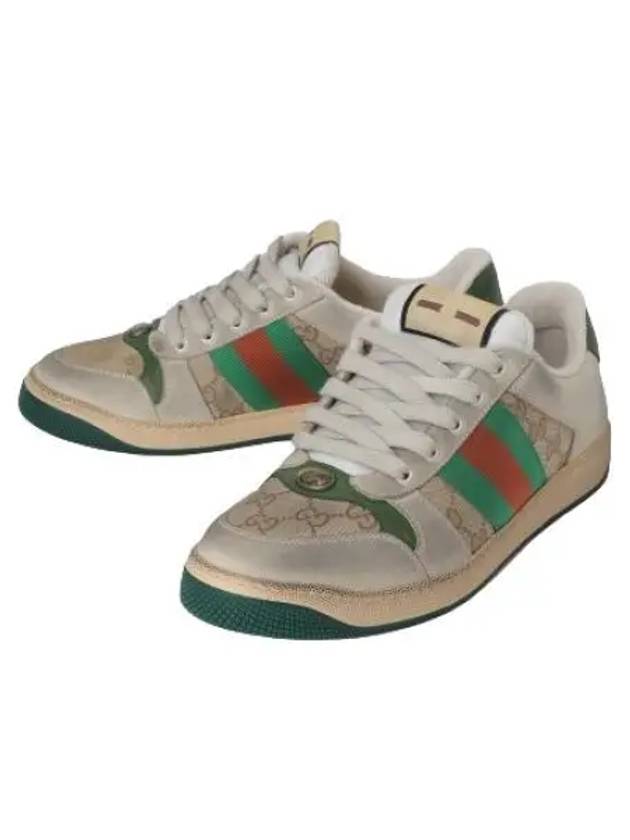 GG Screener Canvas Low-Top Sneakers - GUCCI - BALAAN 2