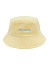 Script color bucket hat YELLOW - MONBIRDIE GOLF - BALAAN 6