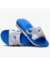 Air Max 1 Slide Slippers White Royal Blue - NIKE - BALAAN 1